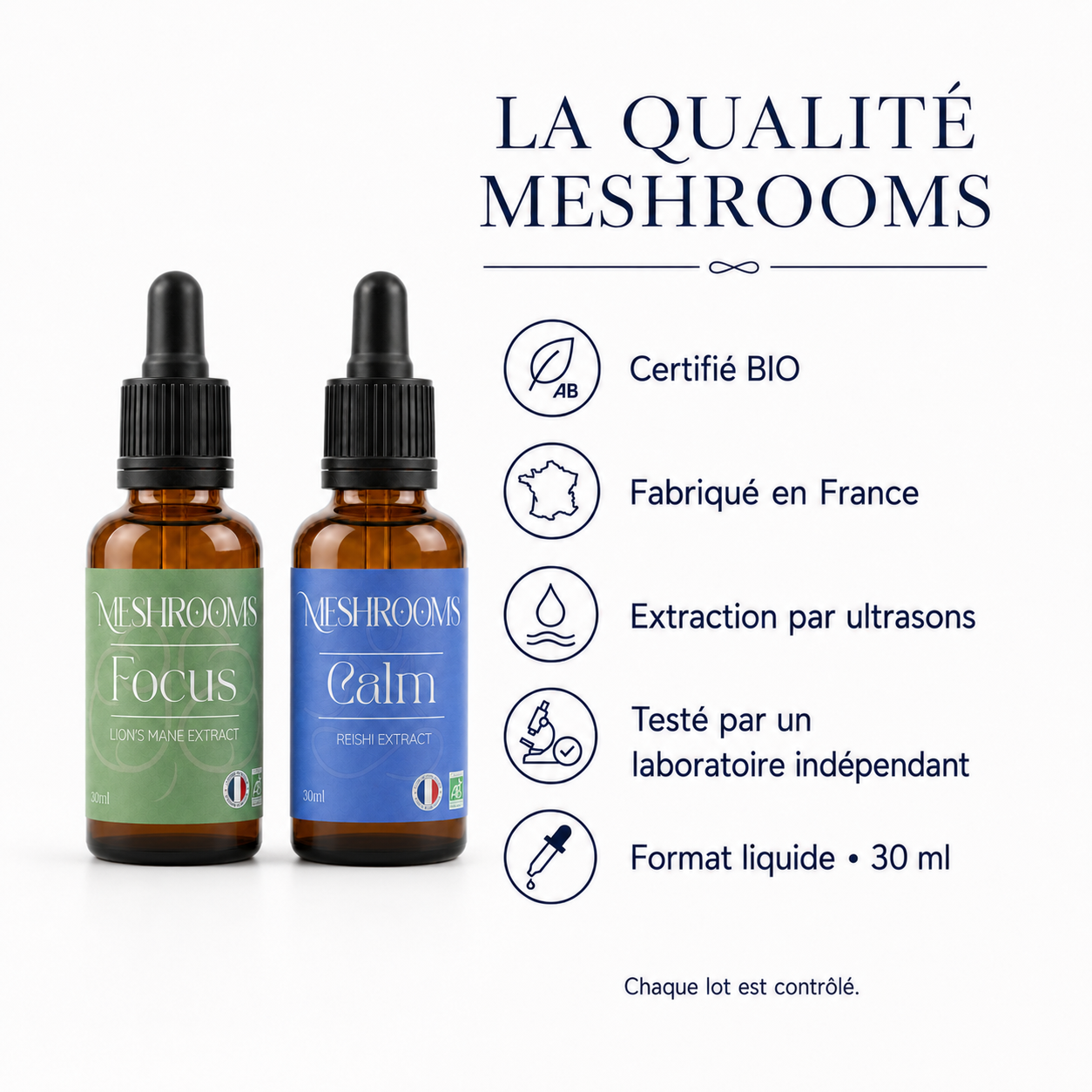 Le pack Trio Calme