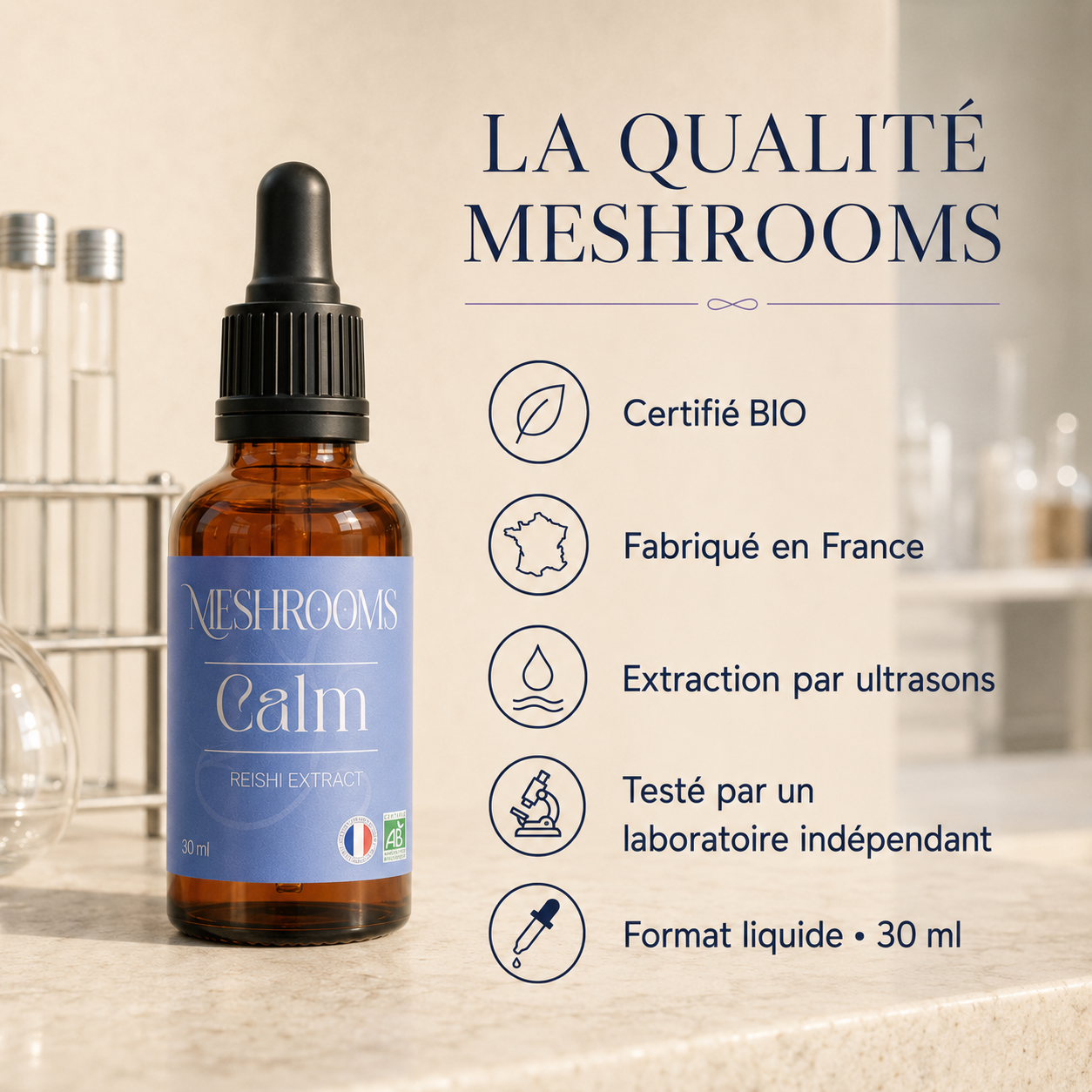 Champignons Calm (annuel)