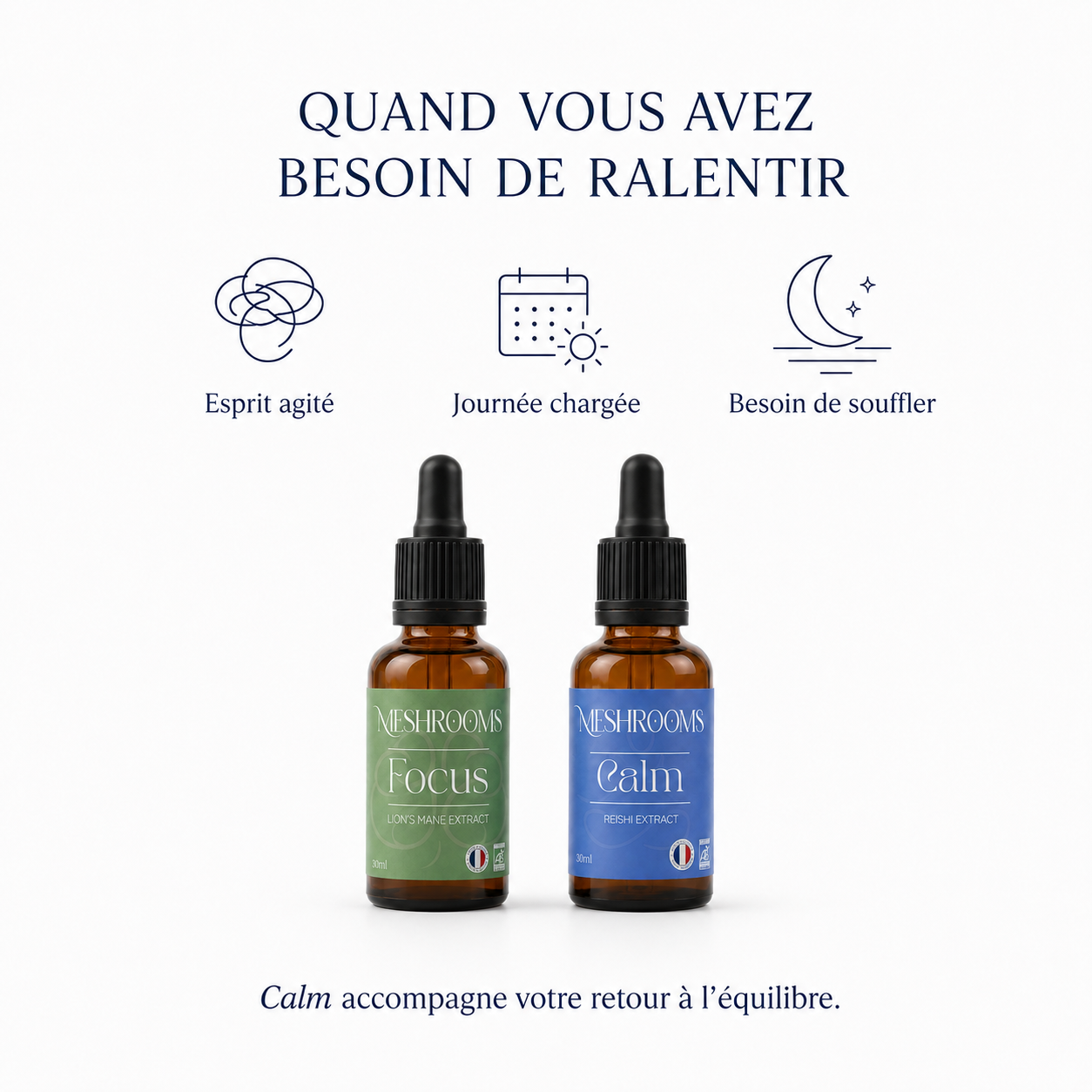 Le pack Trio Calme